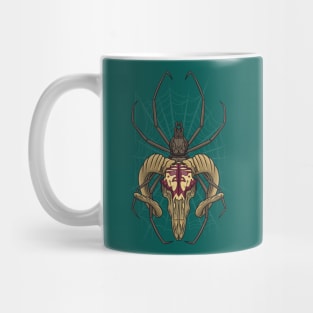 Spider Skull Mug